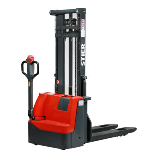 STIER Elektro-Stapler Doppelstock EDL-10 Tragkraft 1000kg Hubhöhe 2900mm