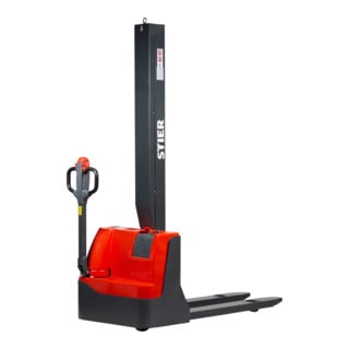 STIER Elektro-Stapler Monomast EML-10 Tragkraft 1000kg Hubhöhe 1600mm
