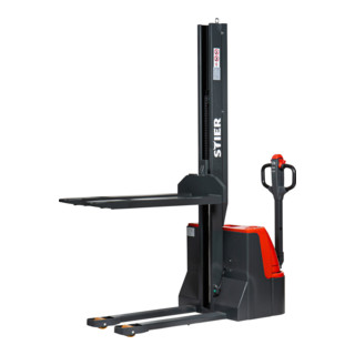 STIER Elektro-Stapler Monomast EML-10 Tragkraft 1000kg Hubhöhe 1600mm