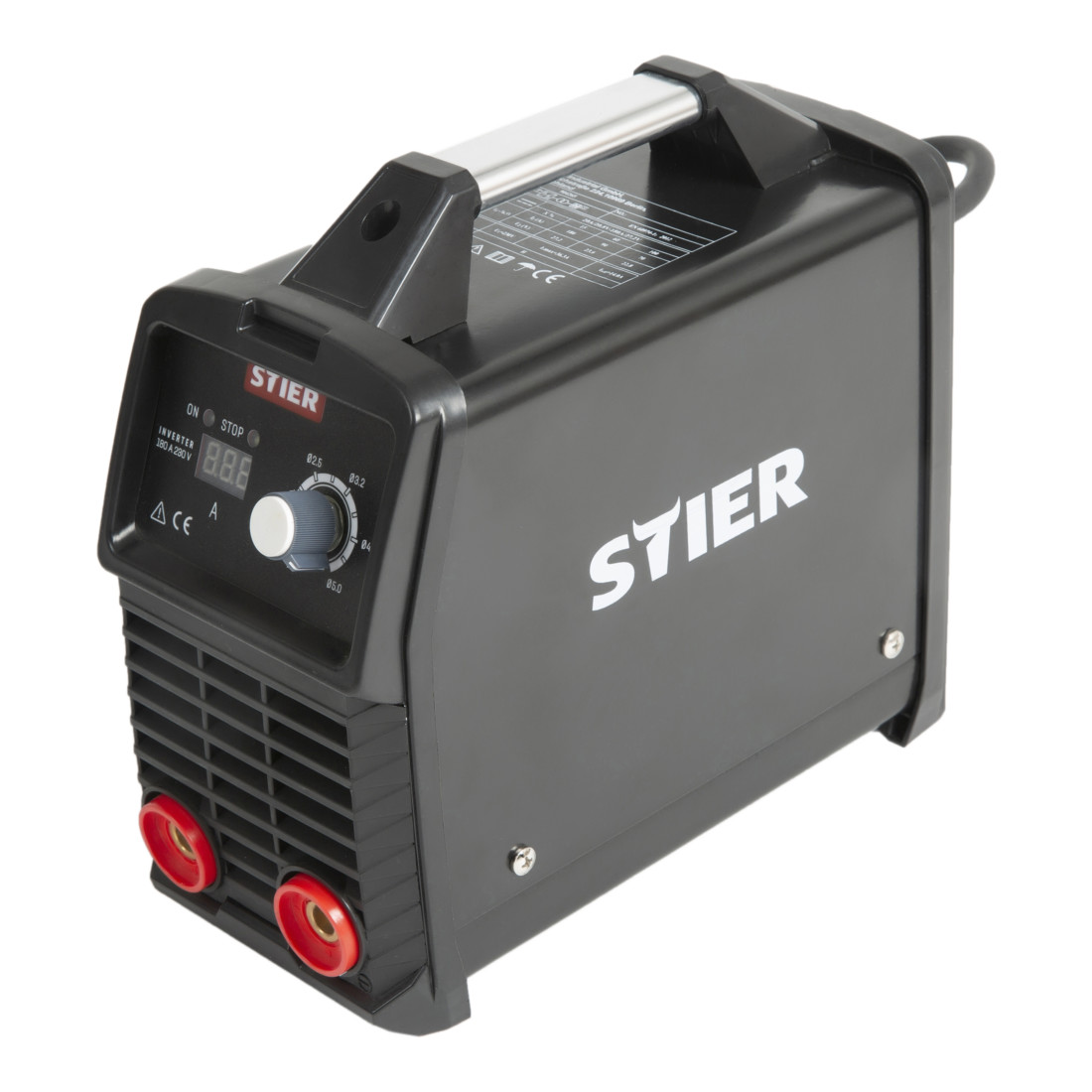 STIER Elektroden-Schweißgerät Inverter, 180 A, 230 V
