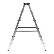 STIER Escabeau 2x6 marches accès double face-5