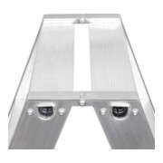 STIER Escabeau Premium 2x8 marches accès double face-2