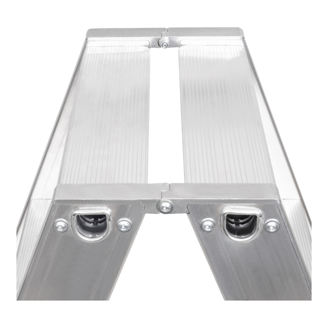 STIER Escabeau Premium 2x8 marches accès double face