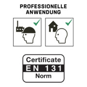 STIER Escabeau Premium 6 marches à accès unilatéral-5