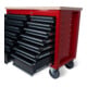 STIER Établi mobile XXL vide, 2 colonnes, 14 tiroirs, 300kg, 930x1150x520mm