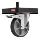 STIER Etagenwagen Premium 3 Ladeflächen Tragkraft 600 kg LxBxH 1390x800x1200 mm-4
