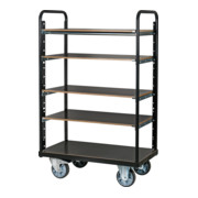 STIER Etagenwagen Premium 5 Ladeflächen-4