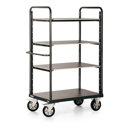 STIER Schwerlast-Etagenwagen Premium 4 Ladeflächen