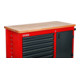 STIER Fahrbare Werkbank mit 7 Schubladen und 1 Tür-2