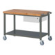 Set STIER Fahrbare Werkbank Premium mit 1 Schublade und Ablageboden BxTxH...
