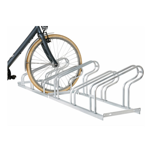 STIER Fahrradständer für 4 Räder verzinkt