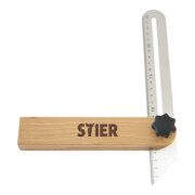 STIER Falsa squadra di precisione lunghezza 250 mm