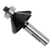 STIER Fasenfräser 45° Ø 28,6 mm Schaft- Ø 8 mm HM (HW) mit Kugellager