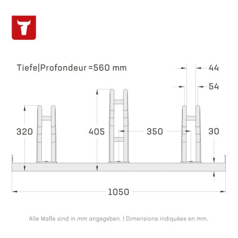 STIER fietsenrek