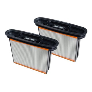 STIER Filtro a pieghe in poliestere per Aspiratore solidi / liquidi M PRO-35L