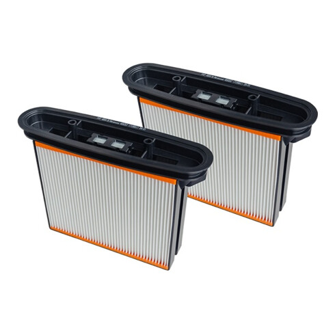 STIER Filtro a pieghe in poliestere per aspirapolvere liquidi/solidi ABS-35M