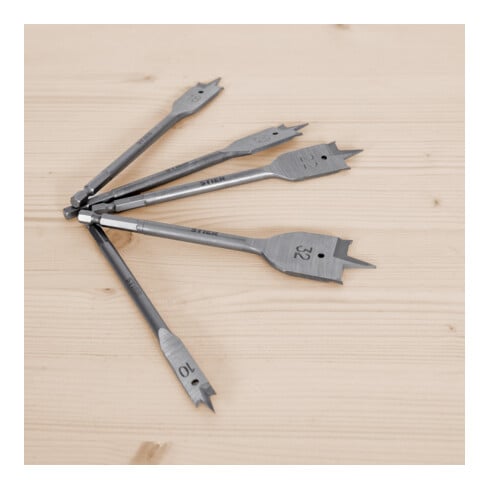STIER Flachfräsbohrer Set 10 - 32 mm 1/4"