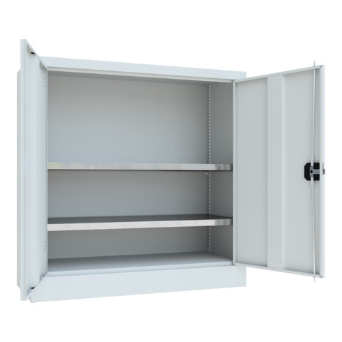 STIER Universalschrank Premium mit 2 verzinkten Einlegeböden