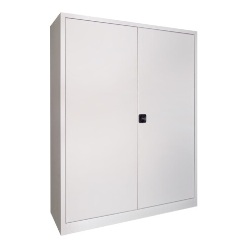 Stier Flügeltürenschrank, 1950x1500x500 mm, 4 Böden verzinkt, RAL 7035
