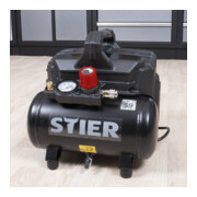 STIER Flüsterkompressor 59 dB(A) 215-8-6, ölfrei-5