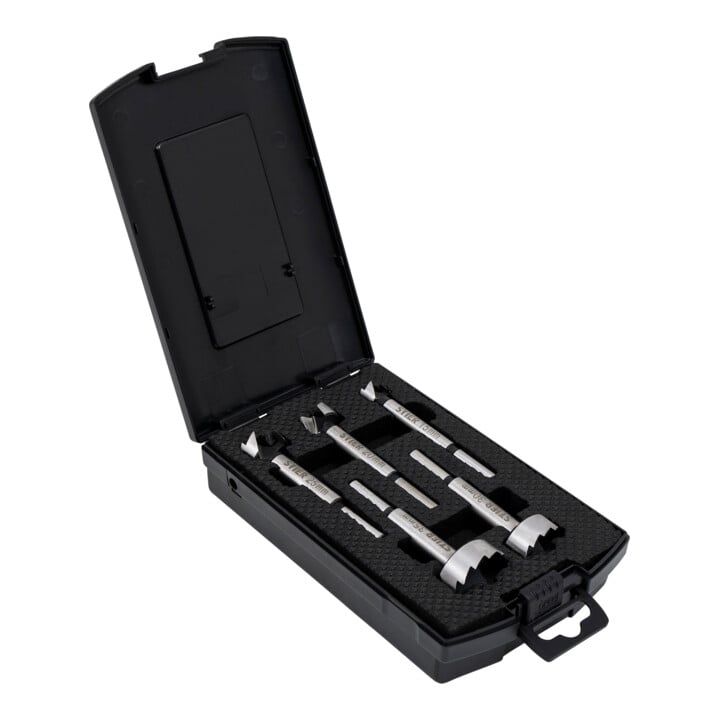 STIER Forstnerbohrer-Set, 5-teilig (15, 20, 25, 30, 35 mm)