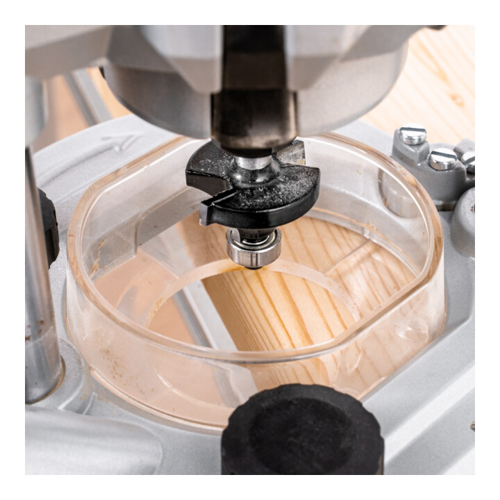 Set Festool Oberfräse OF 1400 EBQ-Plus + Fräsersortiment 12-teilig 8mm