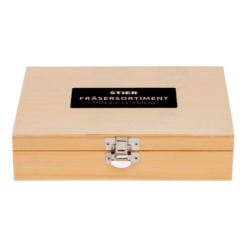 STIER Fräsersortiment 12-teilig 8 mm