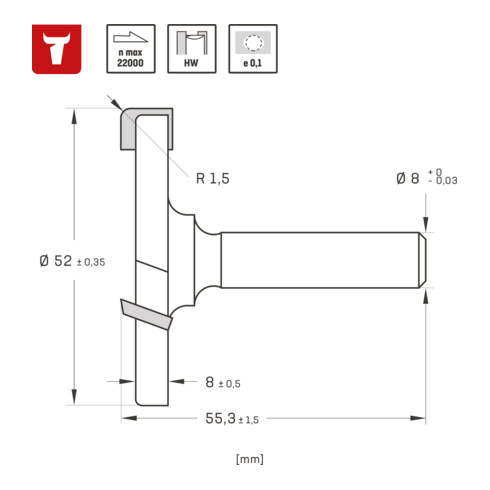 STIER Fresa a spianare