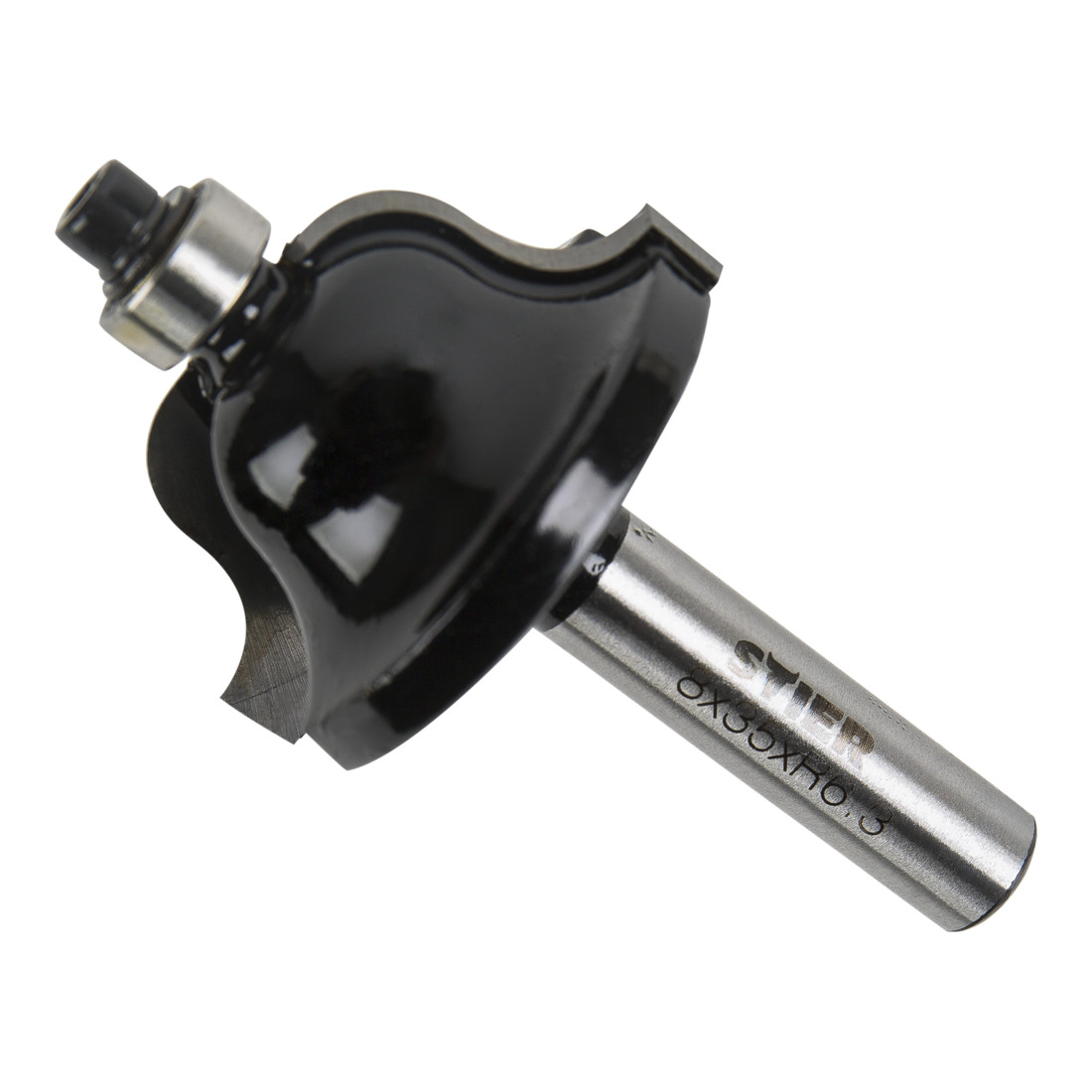 STIER Fresa per profili con cuscinetti a sfera HM (HW) ø 35 mm ø codolo 8 mm
