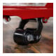 STIER Gabelhubwagen, Tragkraft 2500 kg, Gabellänge 1150 mm, Nylon-Reifen