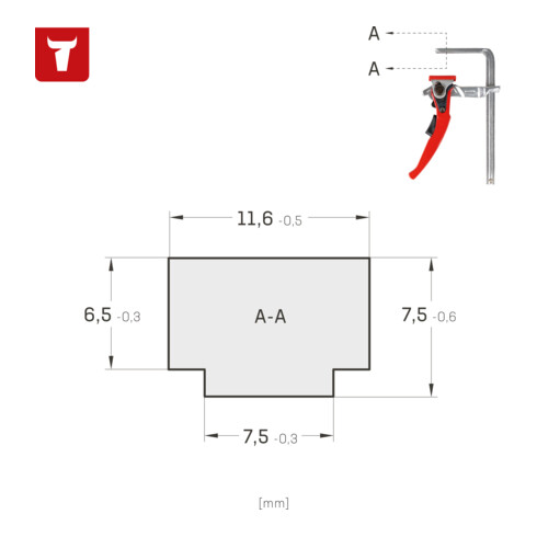 STIER Ganzstahl-Hebelzwinge SHZ 160/60