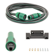 STIER Garten-Schlauchtrommel SFS-20 20+2 m mit Reinigungsspritze und Wandelement-2