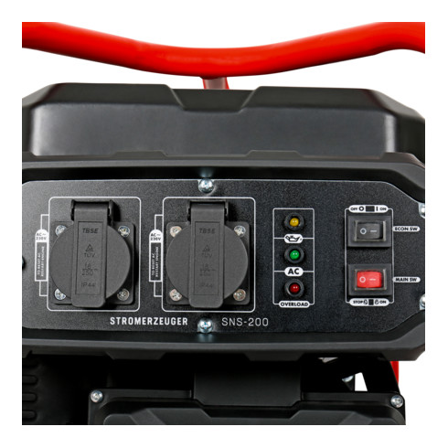 STIER Generatore di corrente a inverter SNS-200, 2,0 kW, 65 dB(A)