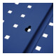 STIER geperforeerde plaat voor werkplaatswand, 1500x450 mm, gentiaanblauw-2