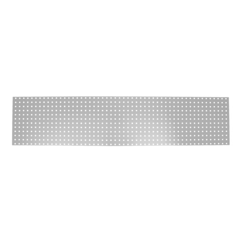 STIER geperforeerde plaat voor werkplaatswand, 2000x450 mm, lichtgrijs