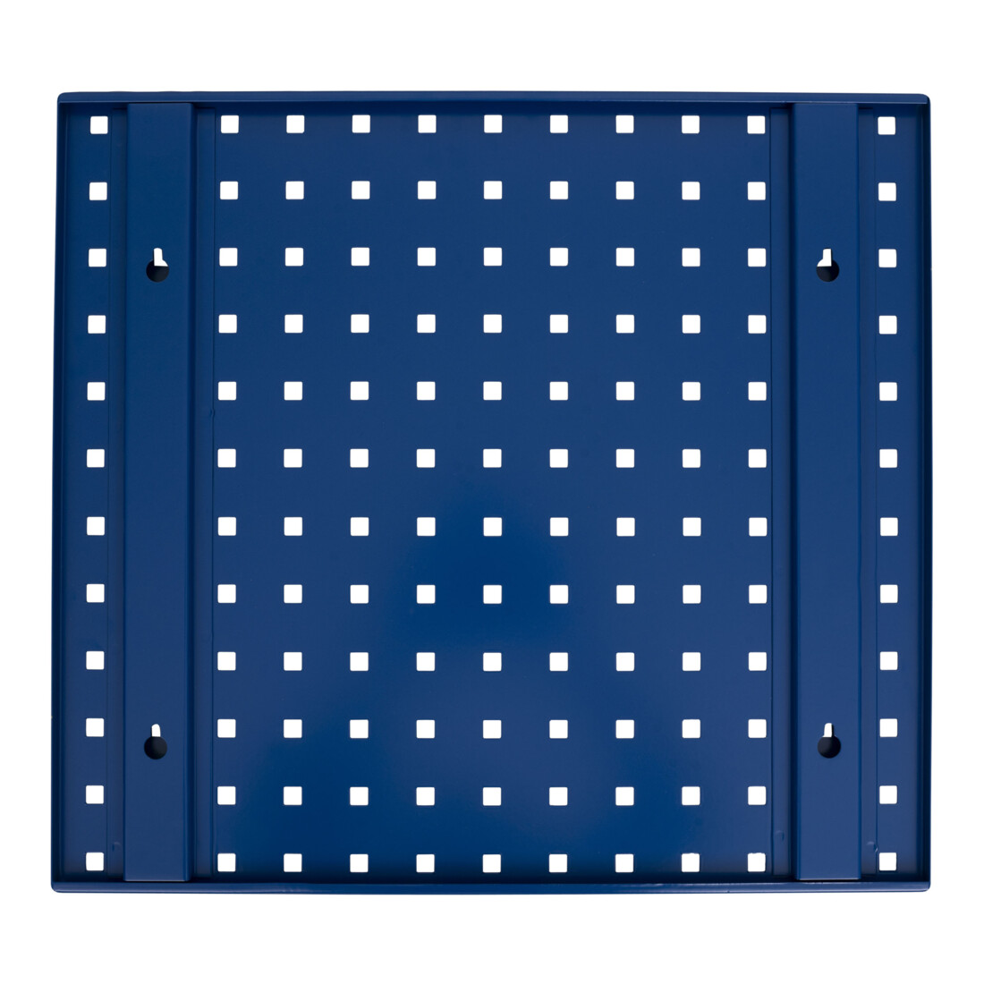 STIER geperforeerde plaat voor werkplaatswand, 500x450 mm, gentiaanblauw