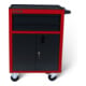 STIER Gereedschapswagen Basic Compact, 2 lades, onderkast met 2 deuren, 884x620x410