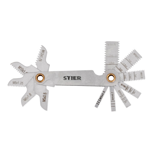 STIER Gewindeschneidzeug-Satz / Gewindeschneider Set 32-teilig M3-M12 HSS-G