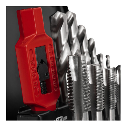 STIER Gewindeschneidzeugsatz 15-teilig M3-M12 Form B HSS-G