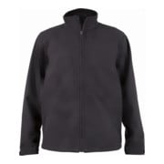 STIER Giacca in Softshell Finley antracite scuro/nero