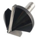 STIER Gipskartonfräser D 32 mm S8 mm 90° für Oberfräsen-5