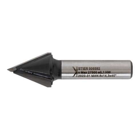 STIER Gipskartonfräser, Schaftdurchmesser 8mm 