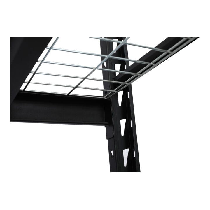 STIER Gitterrost-Fachbodenregal Fachlast 400 kg HxBxT 1830x1950x600mm