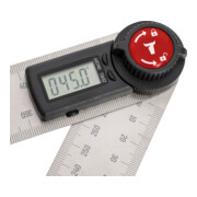 STIER Goniometro digitale LCD-Display ±0,3 gradi in acciaio inossidabile-5