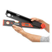 STIER Goniometro digitale SDW 450 display LCD ±0,1° alluminio 450 mm-2