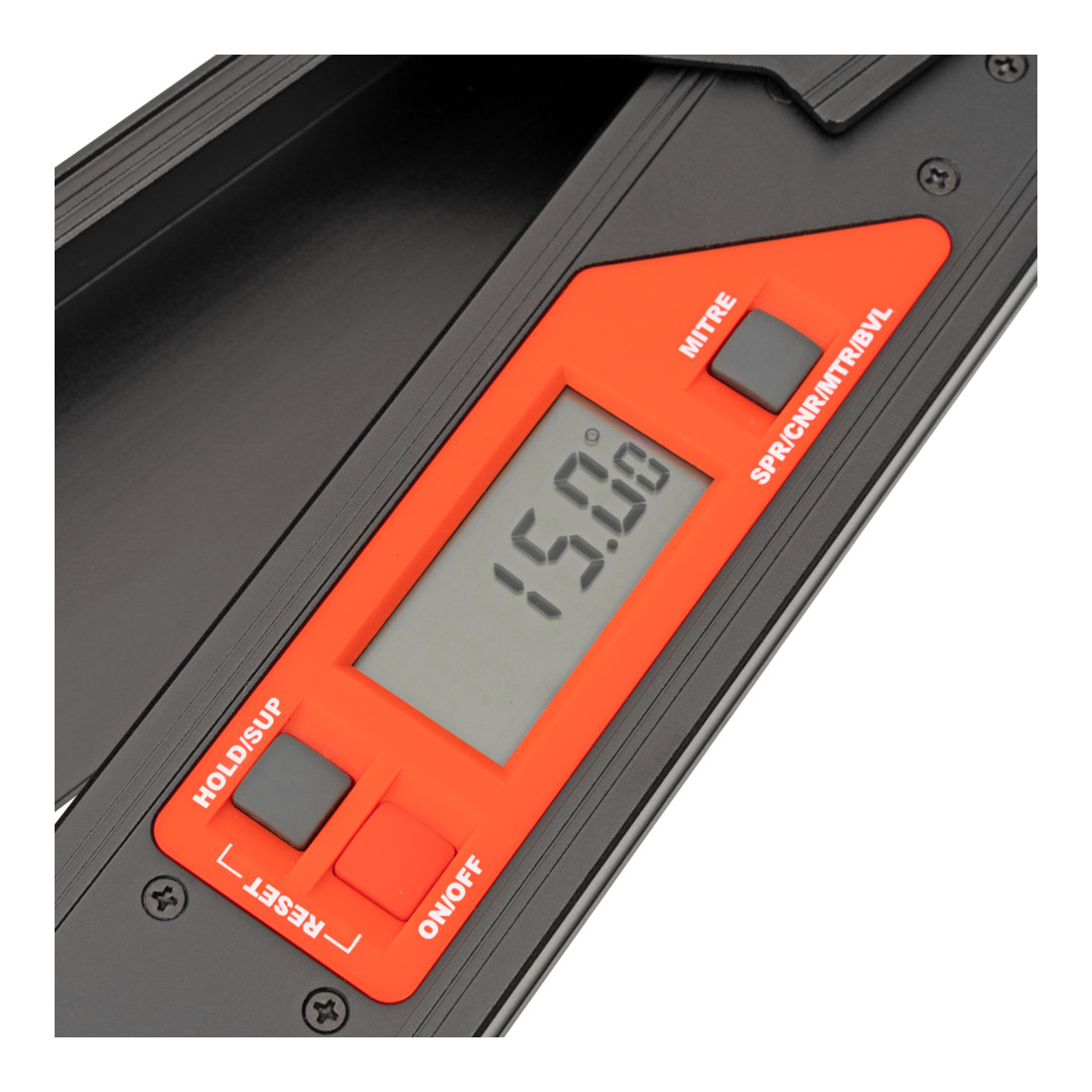 STIER Goniometro digitale SDW 450 display LCD ±0,1° alluminio 450 mm