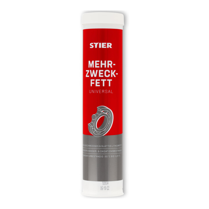 Set STIER Graisse polyvalente Universal 400 g + Lingettes nettoyantes industrielles polyvalentes, 80 pièces