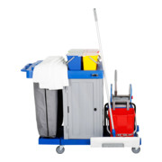 STIER Großer Hygiene- und Reinigungswagen mit Tür Set-5