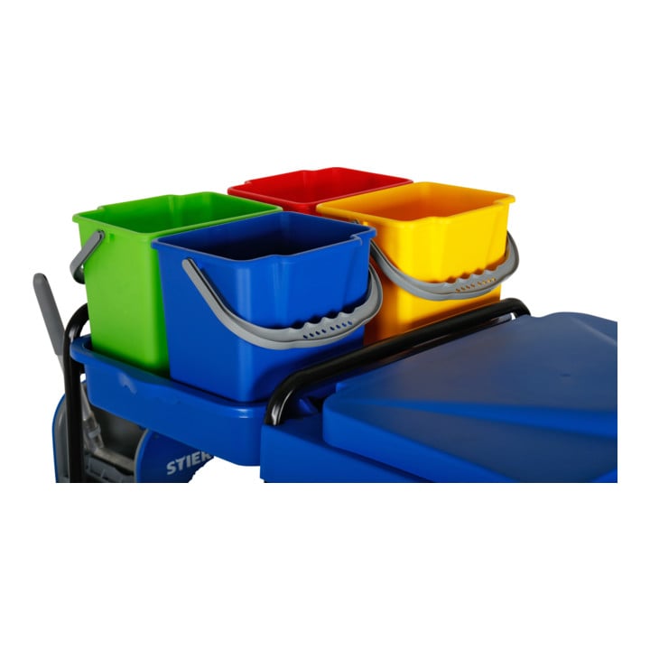 STIER grote hygiëne- en reinigingswagen set