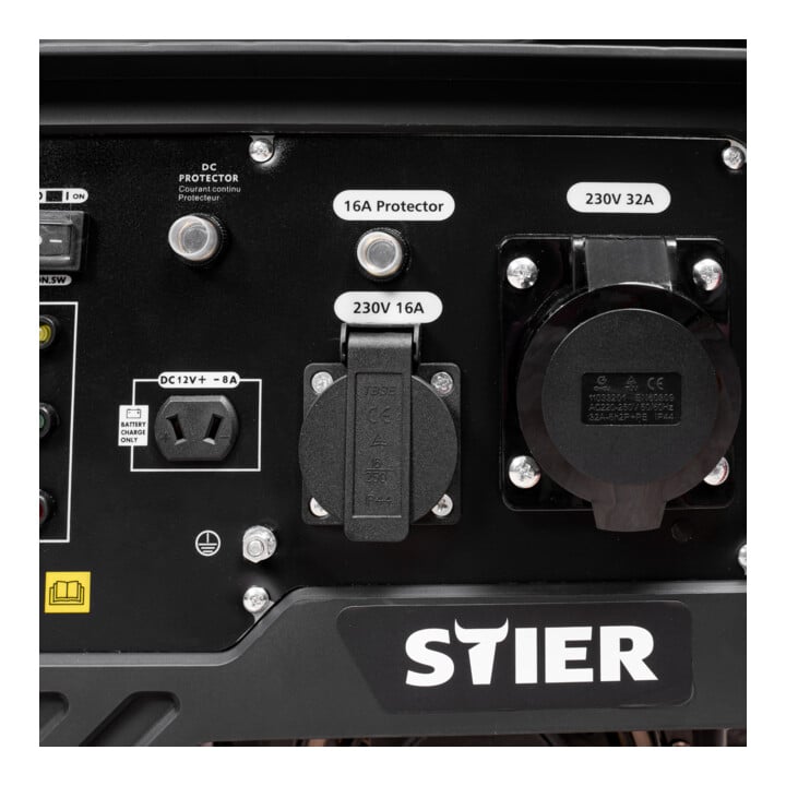 STIER Groupe électrogène onduleur SNS-500 5,0 kW 75 dB(A)